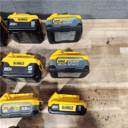 HOUSTON LOCATION - AS - IS DEWALT BATTERY PACK QTY - 10