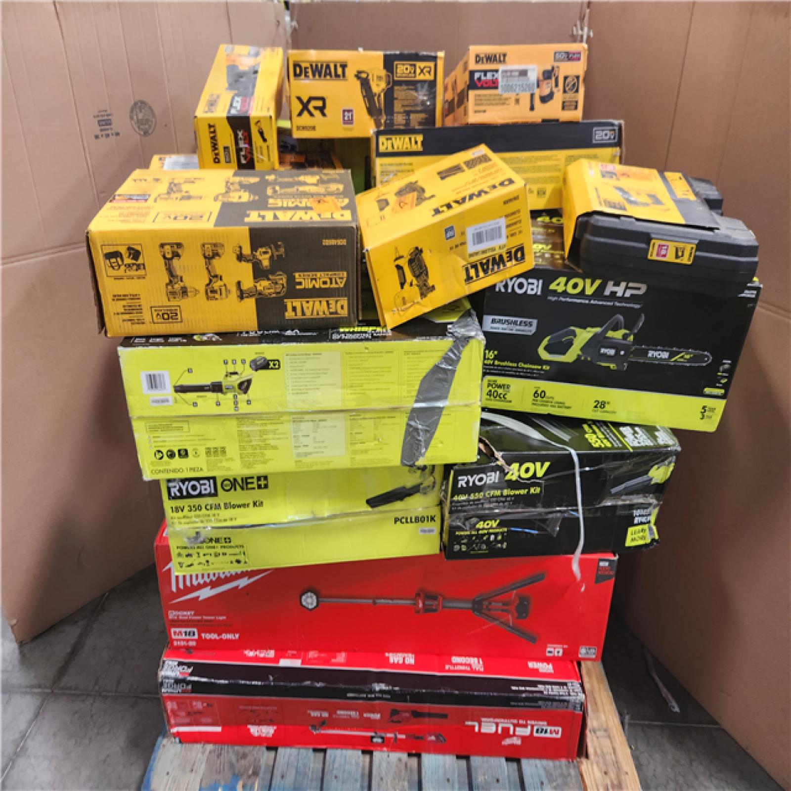 CALIFORNIA AS-IS TOOL PALLET
