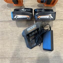 AS-IS RIDGID 18V Cordless Drill/Driver  Impact Driver 2-Tool Combo Ki