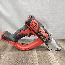 AS-IS- Milwaukee M18 18V Lithium-ion Cordless 18-gauge Double Cut Metal Shear (Tool-Only)