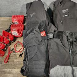 HOUSTON LOCATION - AS-IS MILWAUKEE 4 HEATED CLOTHING COMBO KIT