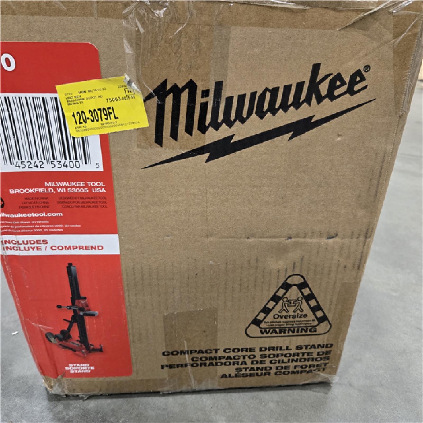 AS-IS Milwaukee MX Fuel Compact Core Drill Stand (Stand Only )