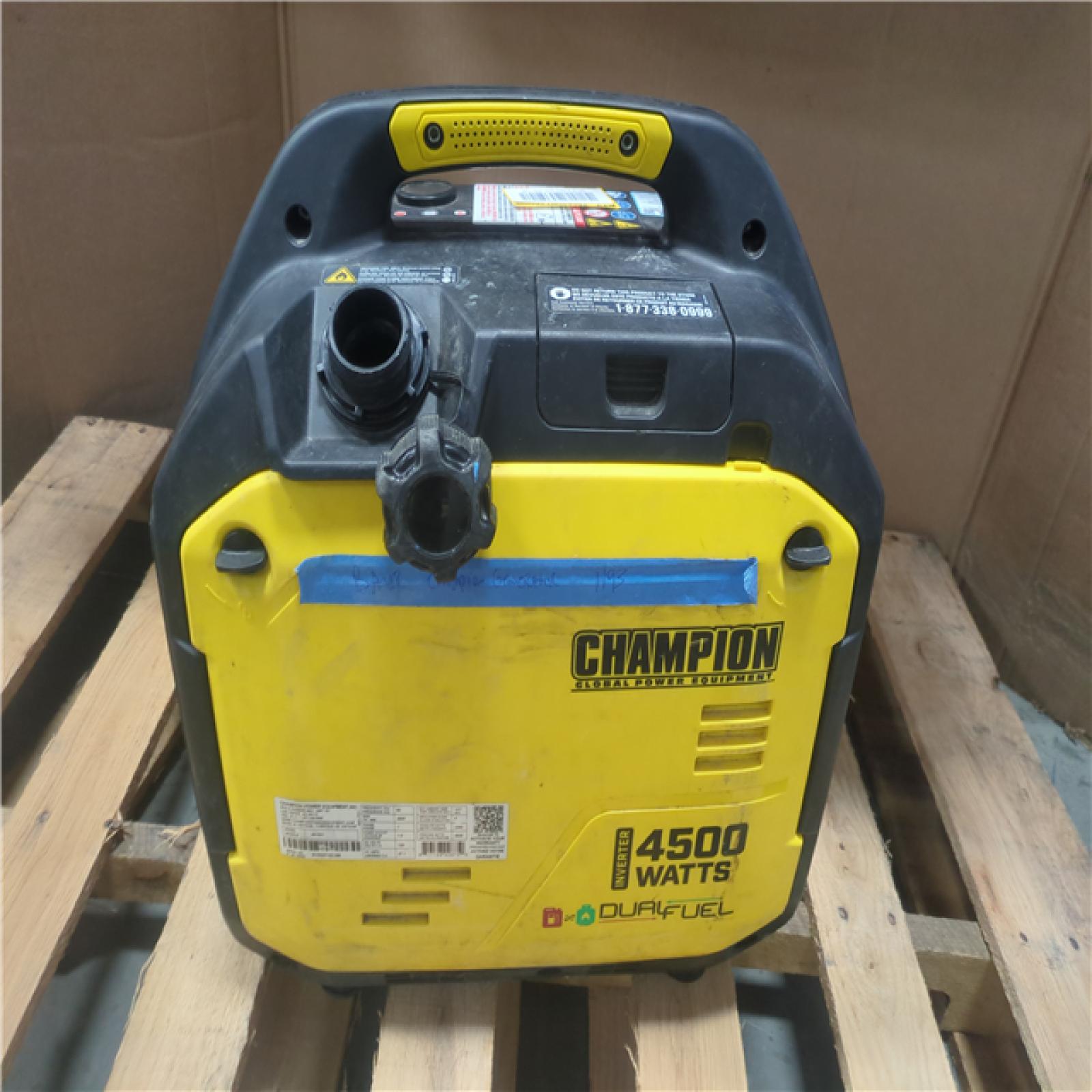 CALIFORNIA AS-IS CHAMPION PORTABLE POWER GENERATOR
