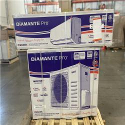 DALLAS LOCATION- AS-IS Pioneer® Diamante Pro™ 24 000 BTU 21 SEER2 230V High-Wall Ductless Mini-Split Air Conditioner Inverter Heat Pump Unit Kit