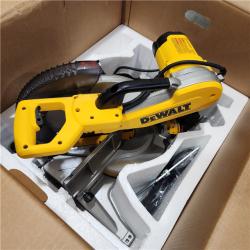As-Is- DeWalt 15 Amp Corded 12 in. Compound Double Bevel Miter Saw