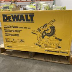 NEW- DeWalt 15 Amps 12 in. Corded Dual-Bevel Sliding Compound Miter Saw