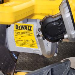 HOUSTON LOCATION - AS-IS DEWALT 60V Lithium-Ion 12 in. Cordless Sliding Miter Saw (Tool Only)