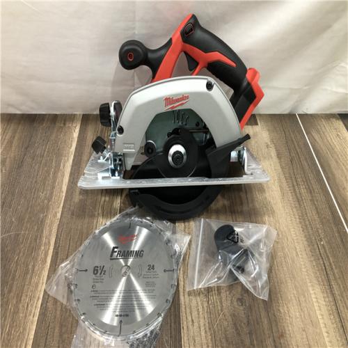 AS-IS Milwaukee 18V Lithium-Ion Cordless 6-1/2 in. Circular Saw (Tool-Only)