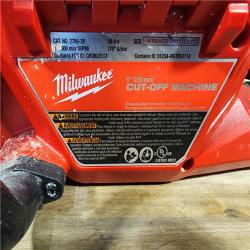 HOUSTON LOCATION - AS-IS Milwaukee 2786-20 M18 FUEL Lithium-Ion 9 in. Cut-Off Saw W/ ONE-KEY (Tool Only)