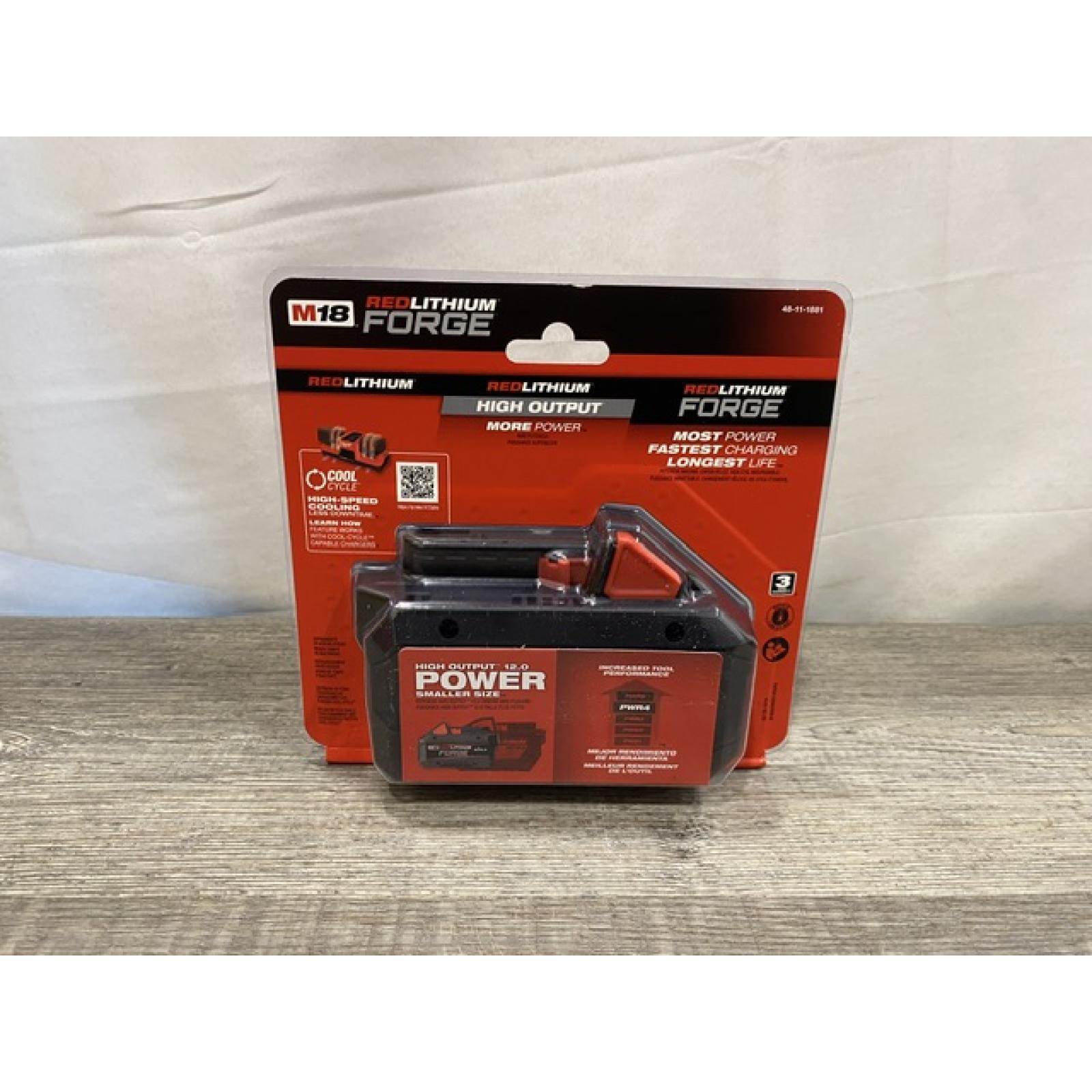 NEW - Milwaukee 18V Lithium-Ion REDLITHIUM FORGE XC 8.0 Ah Battery Pack