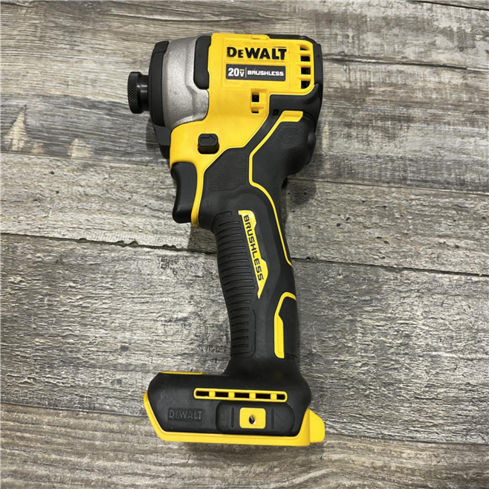 AS-IS DEWALT Atomic 20V Max Lithium-Ion Brushless Cordless Compact 1/4 in. Impact Driver Kit