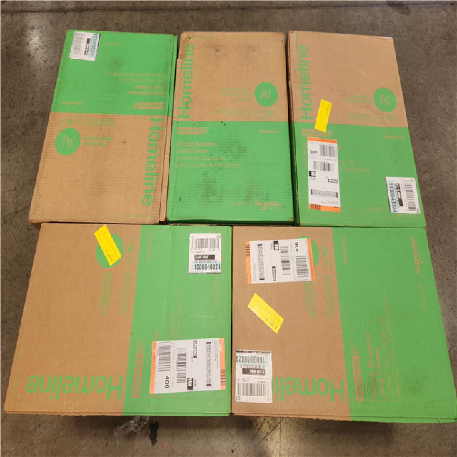 Phoenix NEW Square D Homeline 100 Amp 20-Space 40-Circuit Indoor Main Breaker Plug-On Neutral Load Center with Cover(HOM2040M100PCVP) (RV: $1 1700)