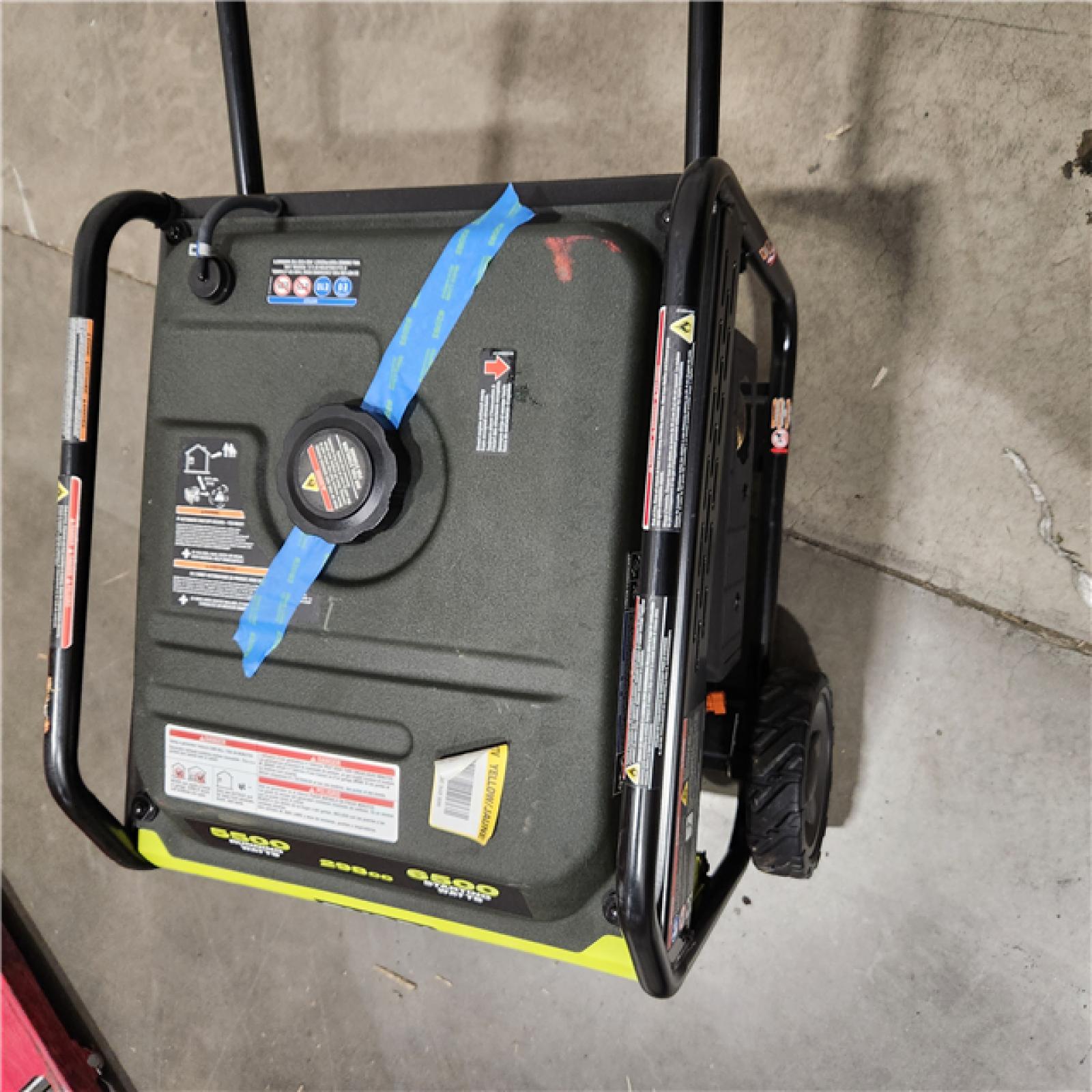 Dallas Location - As-Is RYOBI 6500-5500Watt Gasoline  Generator