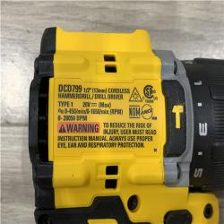 AS-IS DEWALT ATOMIC 20V Lithium-Ion Cordless 1/2 in. Hammer Drill Kit