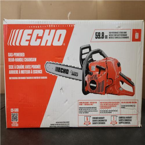 Phoenix LIKE NEW ECHO 20 in. 59.8 cc Gas 2-Stroke Rear Handle Timber Wolf Chainsaw