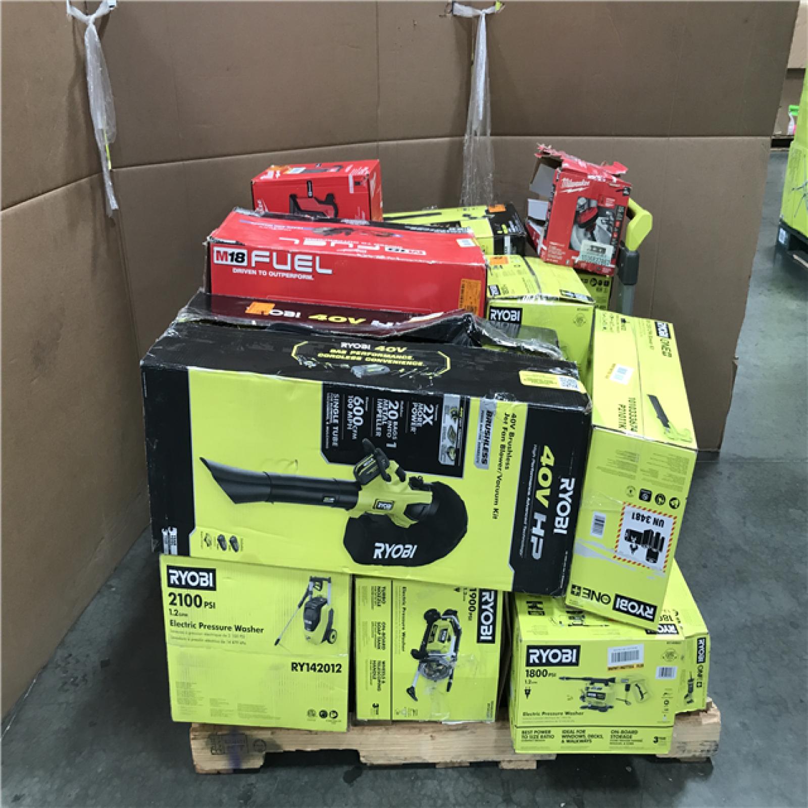 CALIFORNIA AS-IS TOOL PALLET
