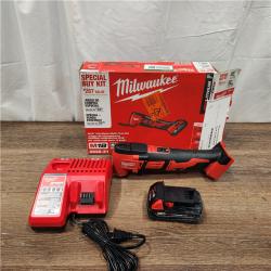 AS-IS Milwaukee 2626-21 M18 18-Volt Lithium-Ion Cordless Oscillating Multi-Tool Kit