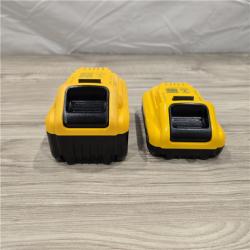 AS-IS DEWALT 20V MAX Lithium-Ion 6.0Ah and 4.0Ah Battery and Charger Starter Kit