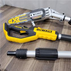 AS-IS   DEWALT 20V MAX 8in. Brushless Cordless Battery Powered Pole Saw (Tool Only)