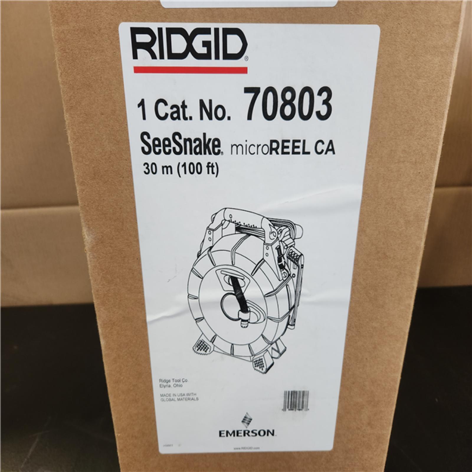 Phoenix NEW RIDGID SeeSnake CA-350 MicroReel Drain Snake Video/Sewer Camera Inspection System w/CA-350 Adapter/Docking Handle and Kickstand