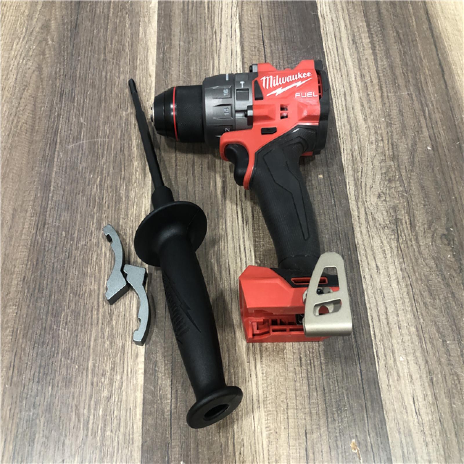 AS-IS Milwaukee FUEL 18V Lithium-Ion Brushless Cordless 1/2 in. Hammer Drill/Driver (Tool-Only)