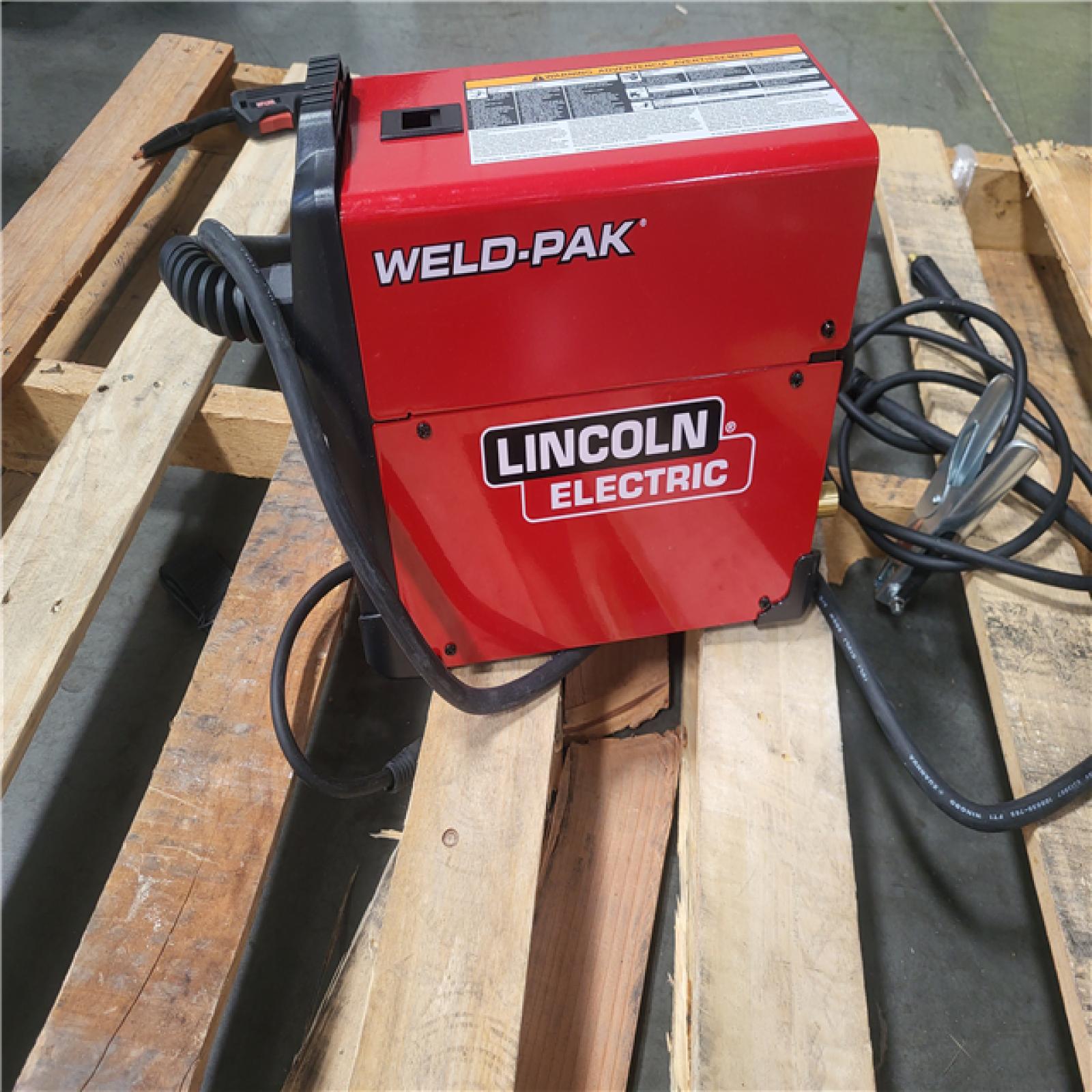CALIFORNIA AS-IS OUTDOOR POWER LINCOLN WELDER EQUIPMENT