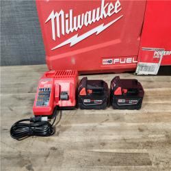 HOUSTON LOCATION - AS-IS MILWAUKEE FUEL 18V Lithium-Ion Brushless Cordless Hammer Drill and Impact Driver Combo Kit