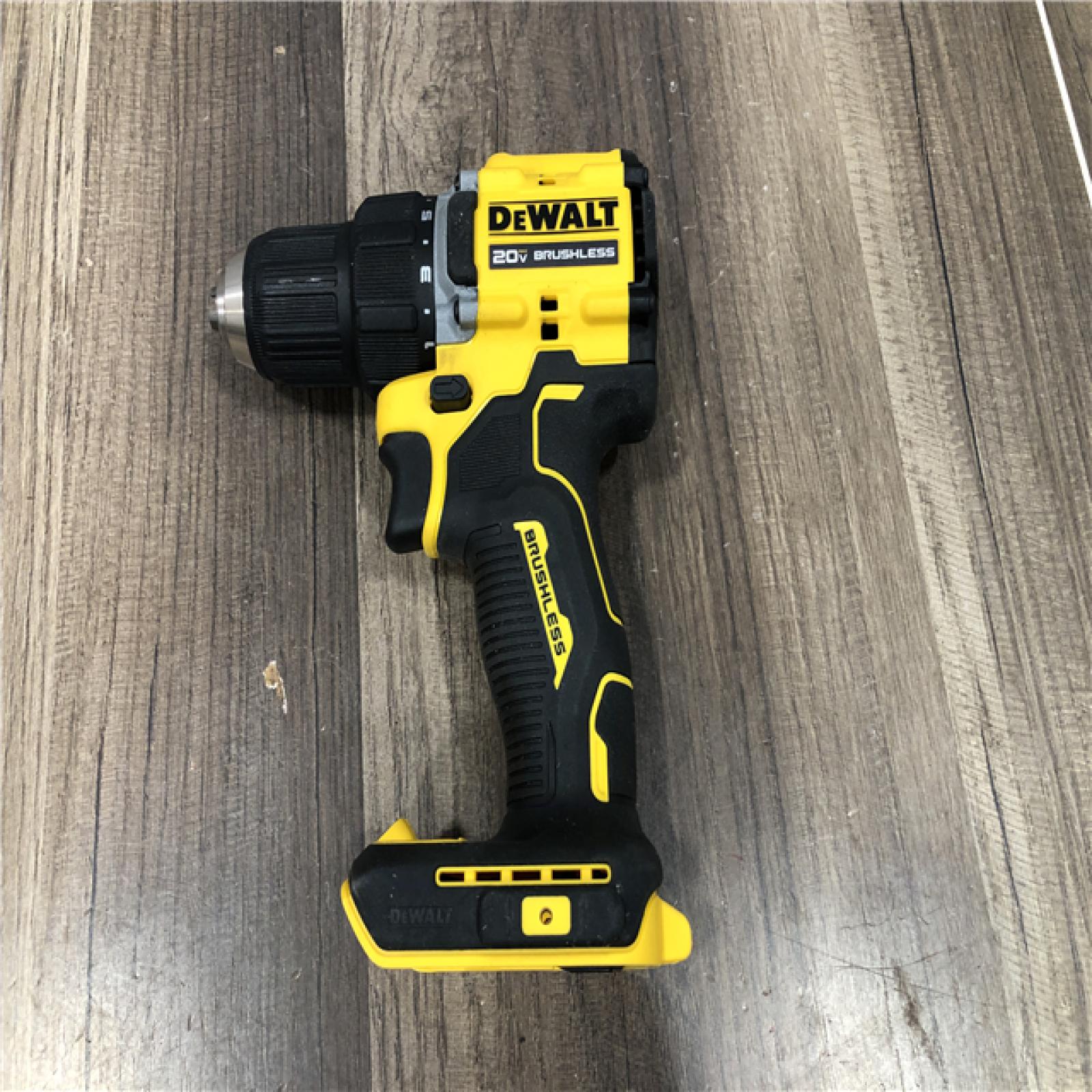 AS-IS DEWALT ATOMIC 20-Volt MAX Brushless Cordless 1/2 in. Drill Driver (Tool-Only)