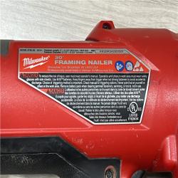 AS-IS Milwaukee FUEL 3-1/2 in. 18-Volt 30-Degree Lithium-Ion Brushless Cordless Framing Nailer (Tool-Only)