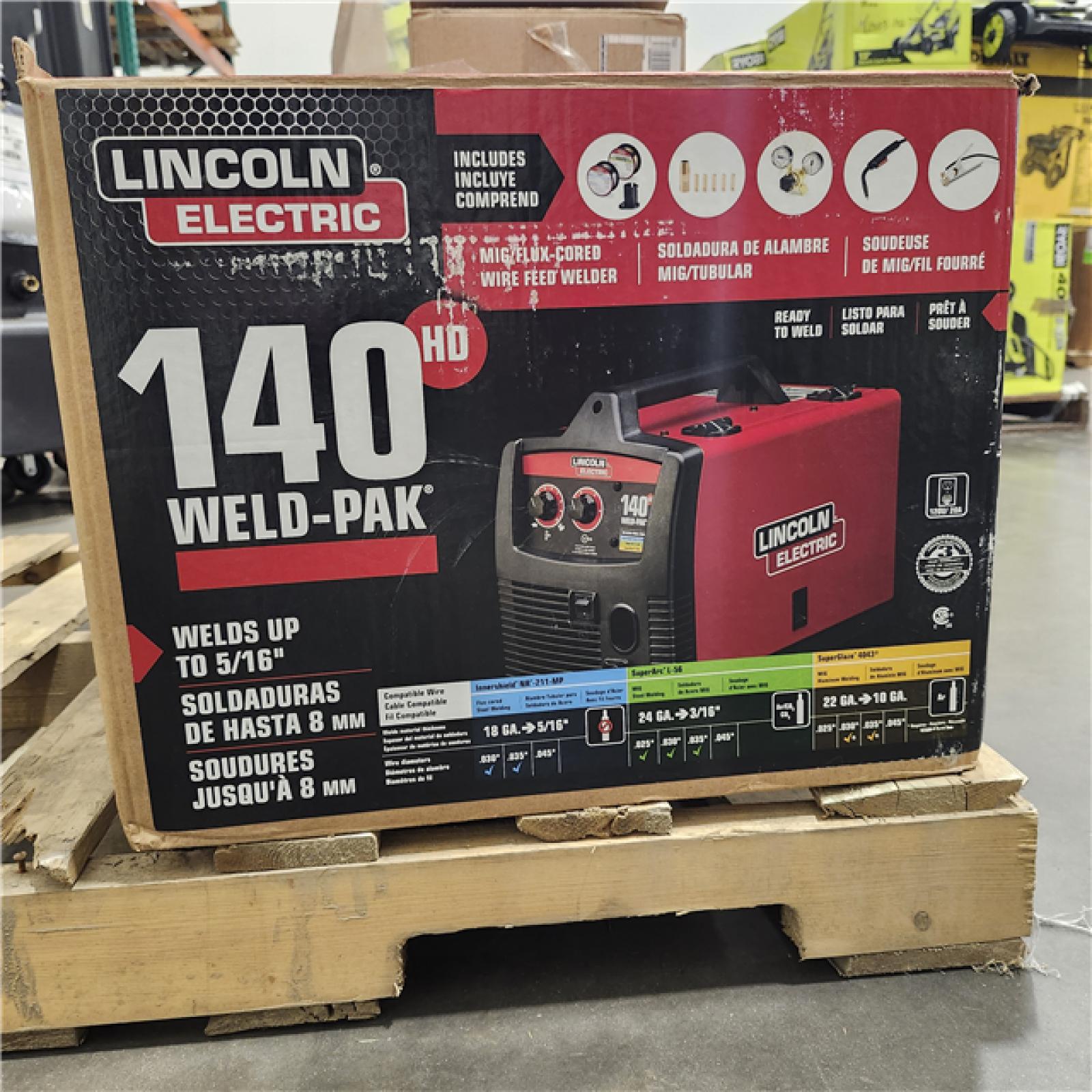 Dallas Location - As-Is Lincoln Electric Weld-Feed Welder(Lot Of 3)