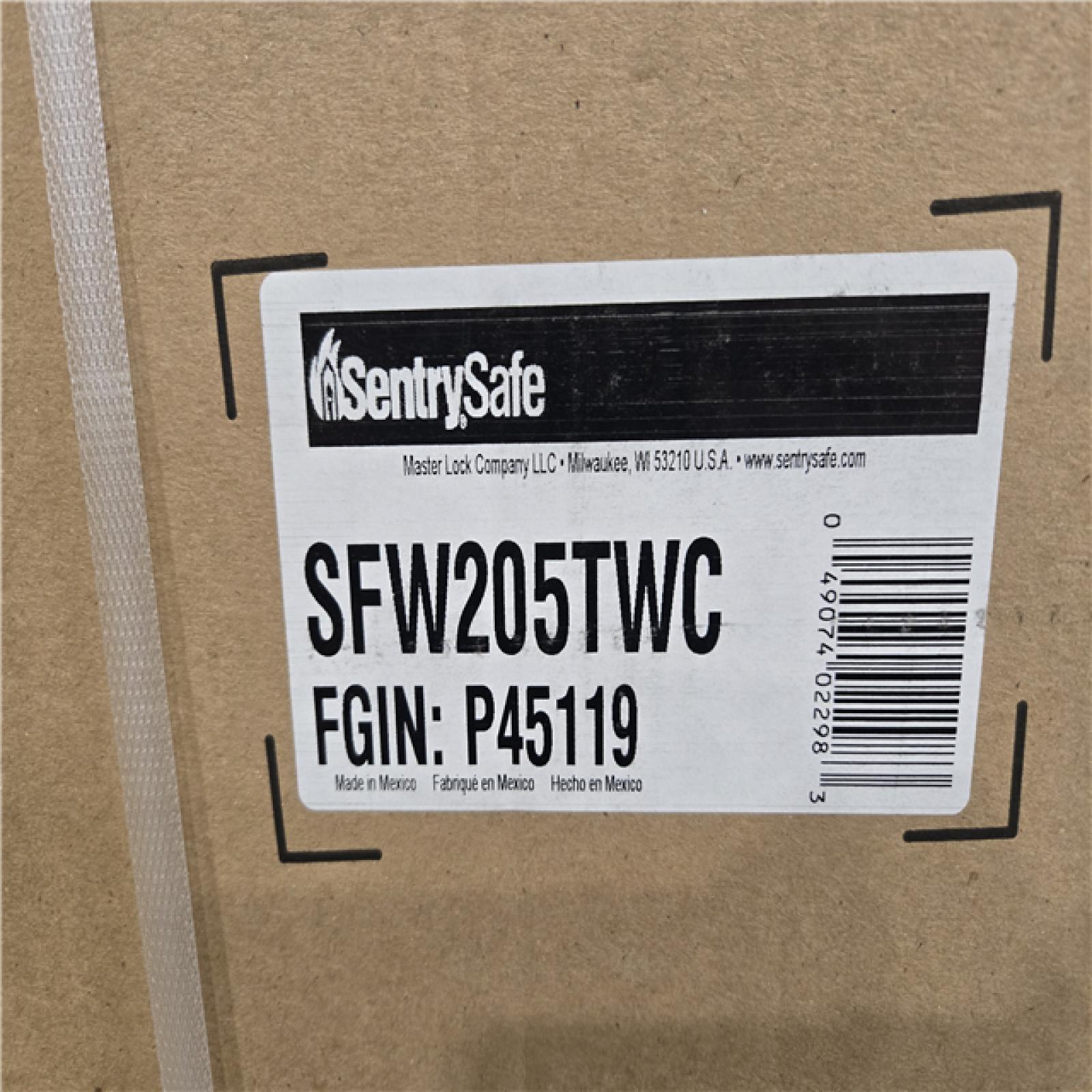 DALLAS LOCATION - Sentry Safe SFW205TWC - Extra Large Fireproof Safe and Money Box With Alarm PALLET-(10 UNITS)