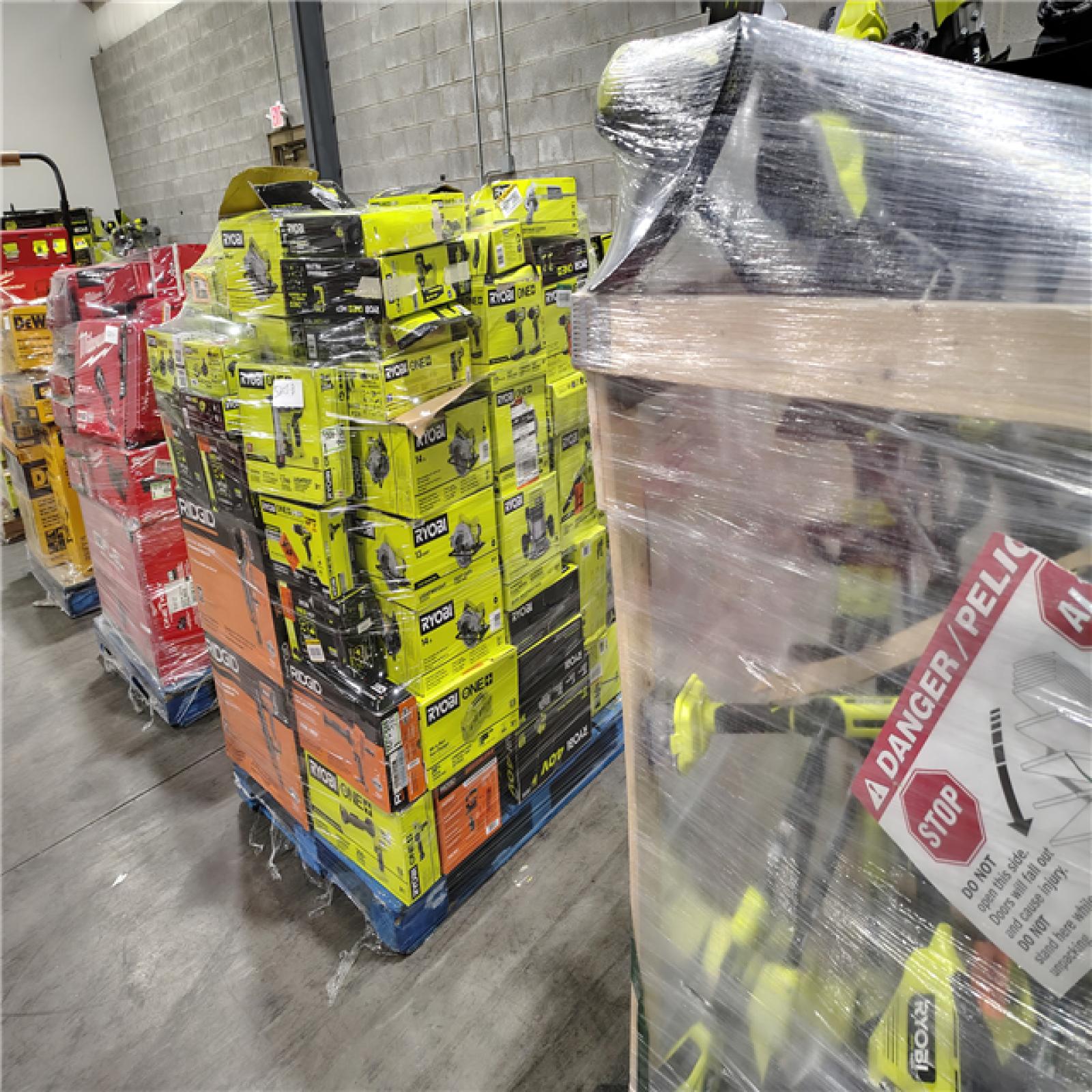 Pittston Location As-Is Power Tools Partial Truckload (13 Pallets)  5205-B