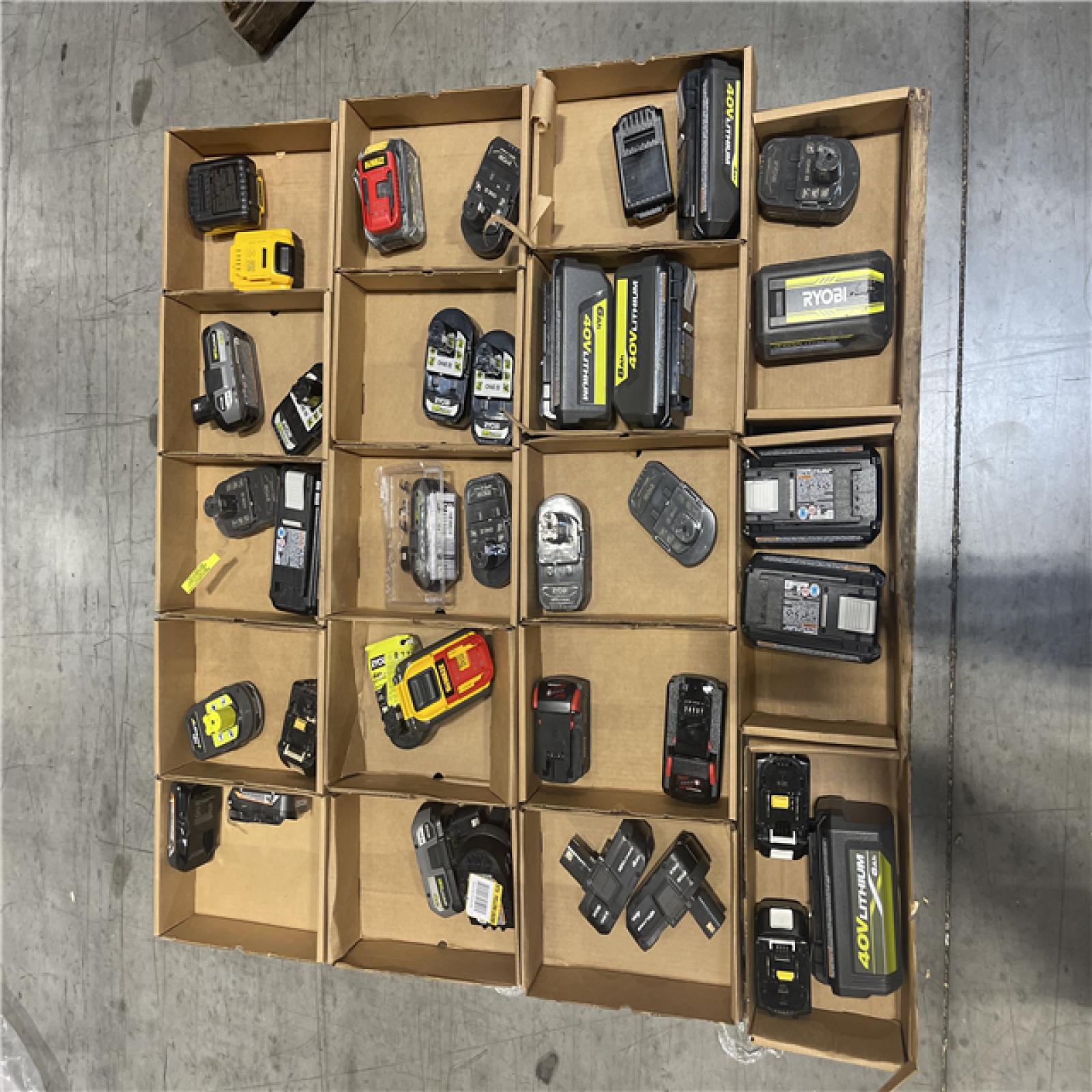 DALLAS LOCATION- AS-IS BATTERY PALLET