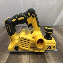 AS-IS DEWALT 20V MAX XR Cordless Brushless 3-1/4 in. Planer (Tool Only)