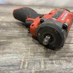 AS-IS Milwaukee FUEL 12V Lithium-Ion Brushless Cordless Stubby 3/8 in. Impact Wrench (Tool-Only)