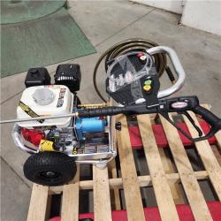 Dallas Location - As-Is  SIMPSON 3400 PSI 2.5 GPM Cold Water Gas Pressure Washer