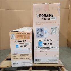 California NEW Bonaire Durango Split Air Conditioner (Damaged Boxes)