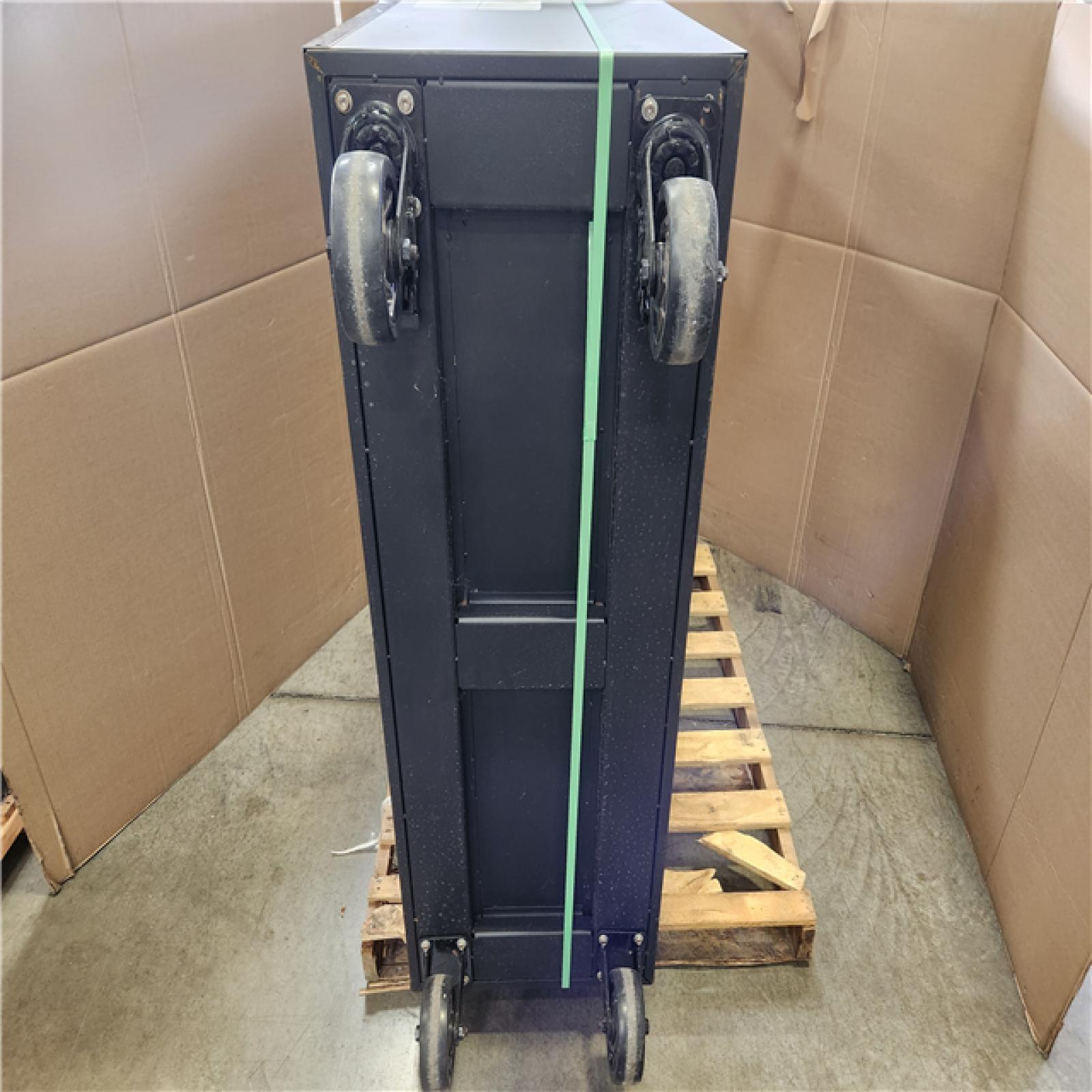 Phoenix AS-IS Husky Tool Storage 52 in. W x 20 in. D Heavy Duty Rolling Tool Chest Combo in Matte Black