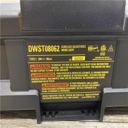 AS-IS DEWALT Tough System 2.0 Flex Volt 20V/60V Cordless LED Adjustable Work Light