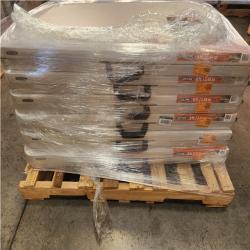 Phoenix NEW LifeTime 8 ft. Fold-in-Half Resin Table; Almond Pallet of 6 (RV: $501)