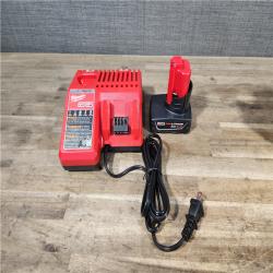HOUSTON LOCATION - AS-IS Milwaukee Green 125 Ft. Cross Line and Plumb Points Laser Level Kit