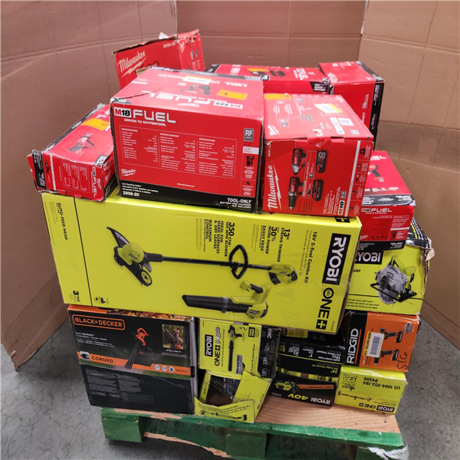 CALIFORNIA AS-IS TOOL PALLET