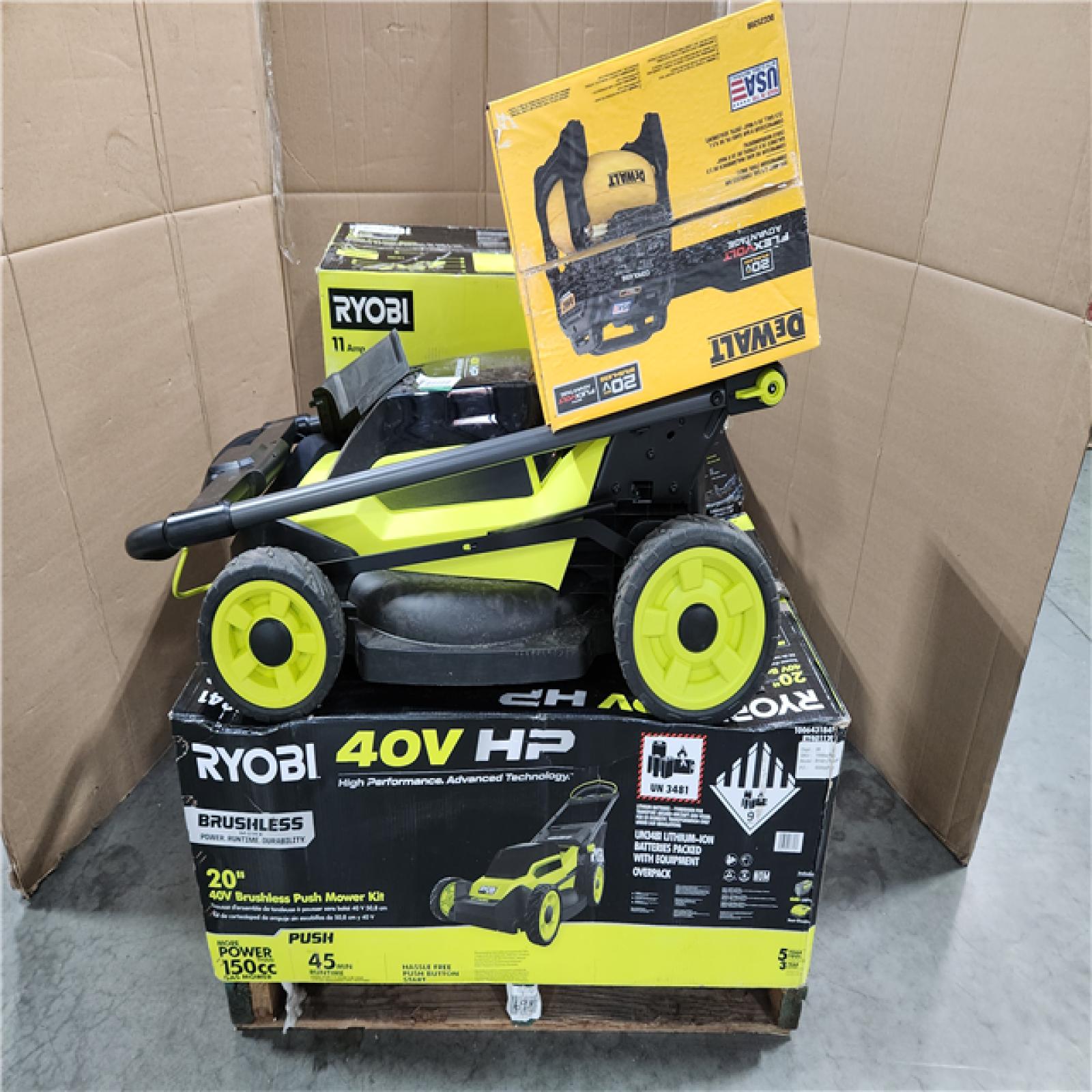 CALIFORNIA  AS-IS OUTDOOR POWER EQUIPMENT