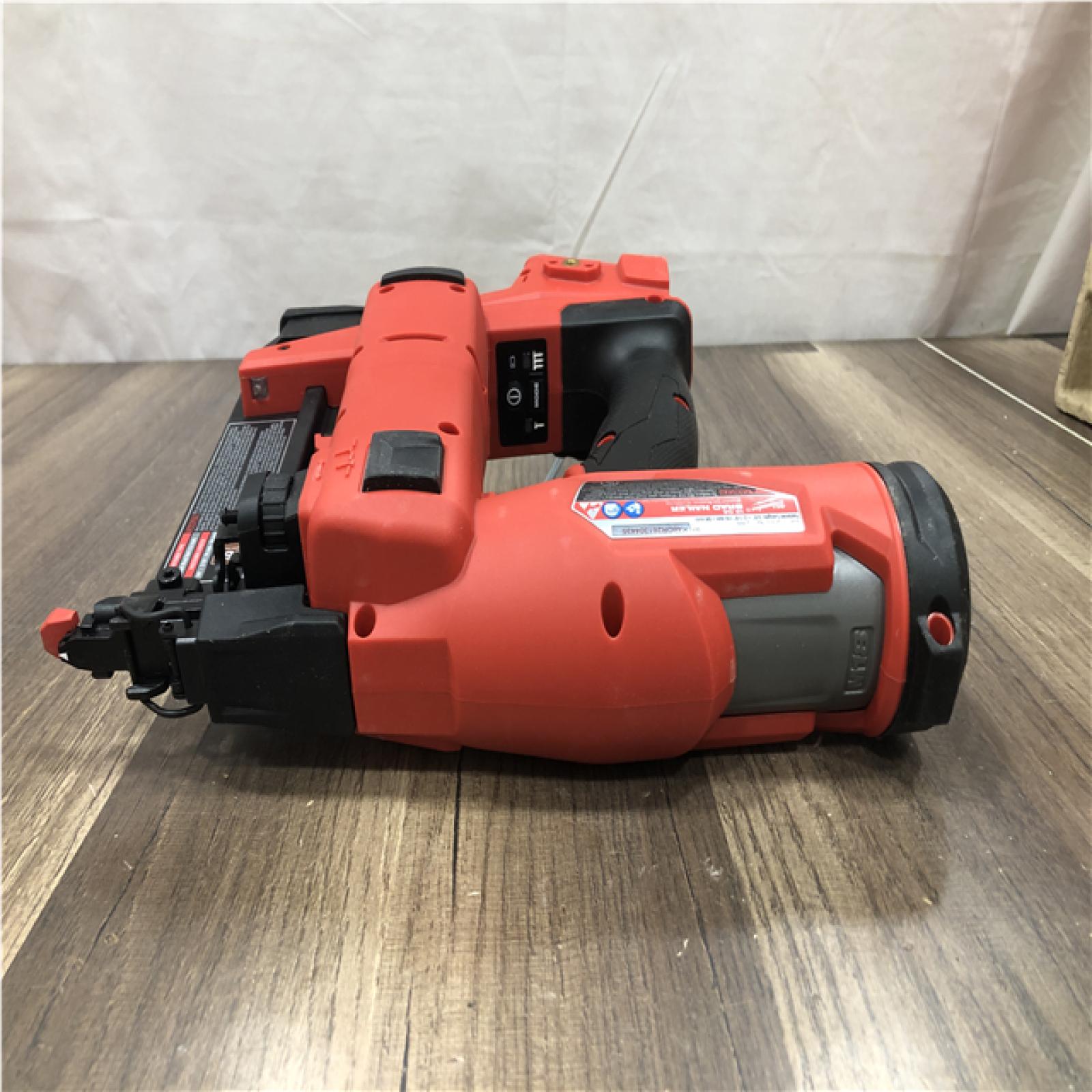 AS-IS Milwaukee FUEL 18-Volt Lithium-Ion Brushless Cordless Gen II 18-Gauge Brad Nailer (Tool-Only)