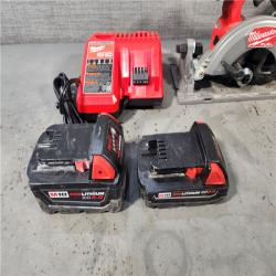 HOUSTON LOCATION - AS-IS Milwaukee 2 Tool Combo Kit W/ (2) Battery & Charger
