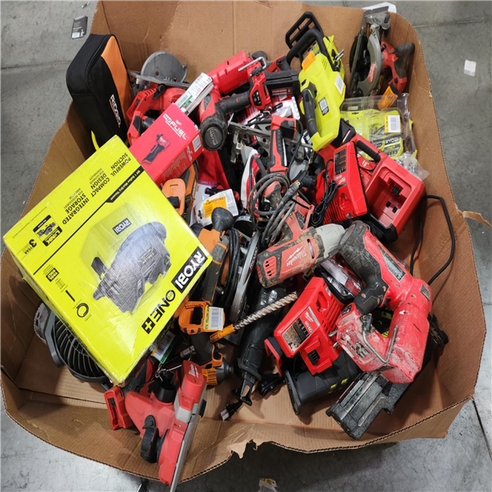 CALIFORNIA AS-IS TOOL PALLET