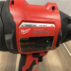 AS-IS Milwaukee 18V Lithium-Ion 570 MPH Brushless Cordless Precision Blower with Variable Speed Trigger and Trigger Lock