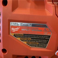 AS-IS Milwaukee FUEL 18V Lithium-Ion Brushless Cordless 1 in. Impact Wrench Extended Reach D-Handle (Tool-Only)