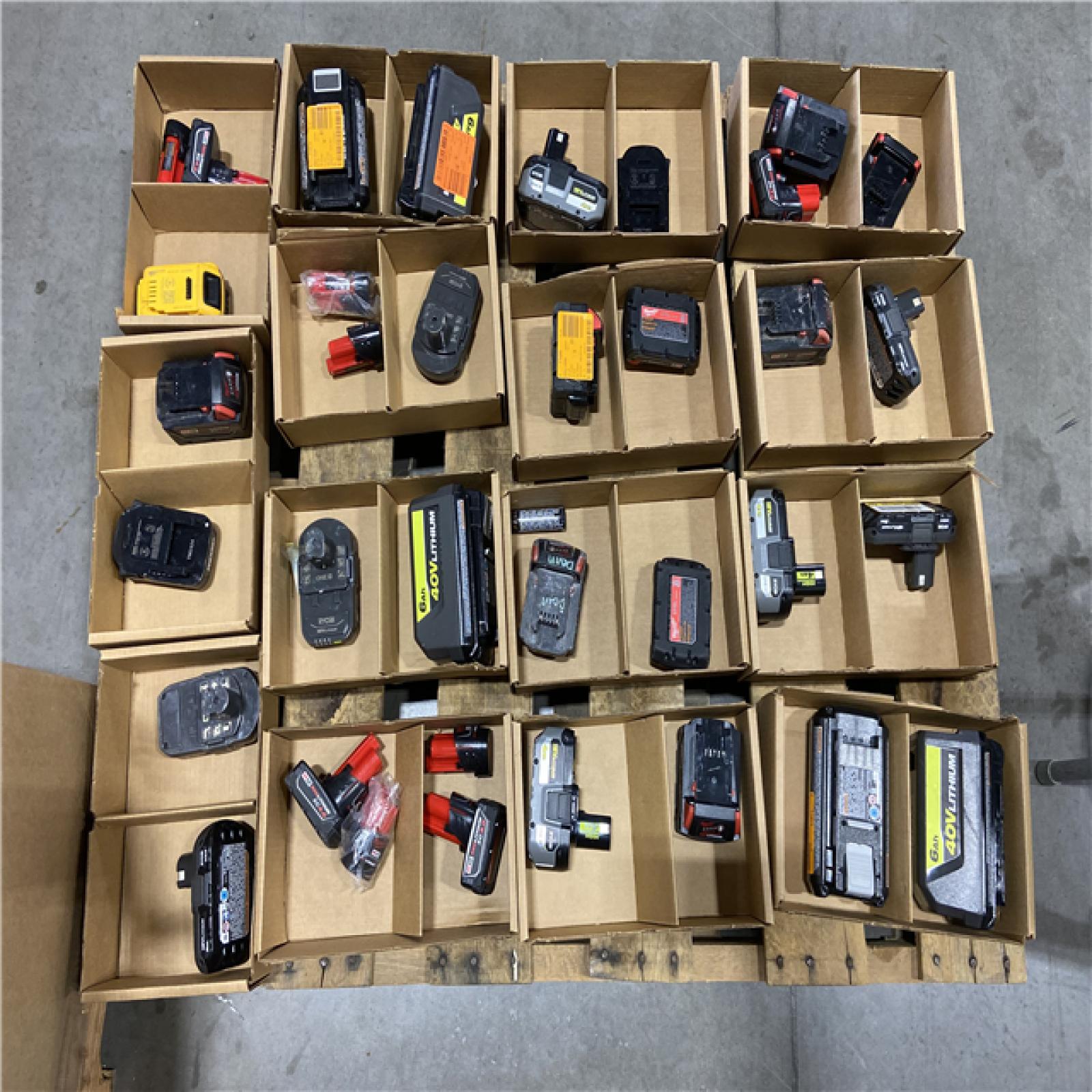 DALLAS LOCATION - AS-IS BATTERY PALLET