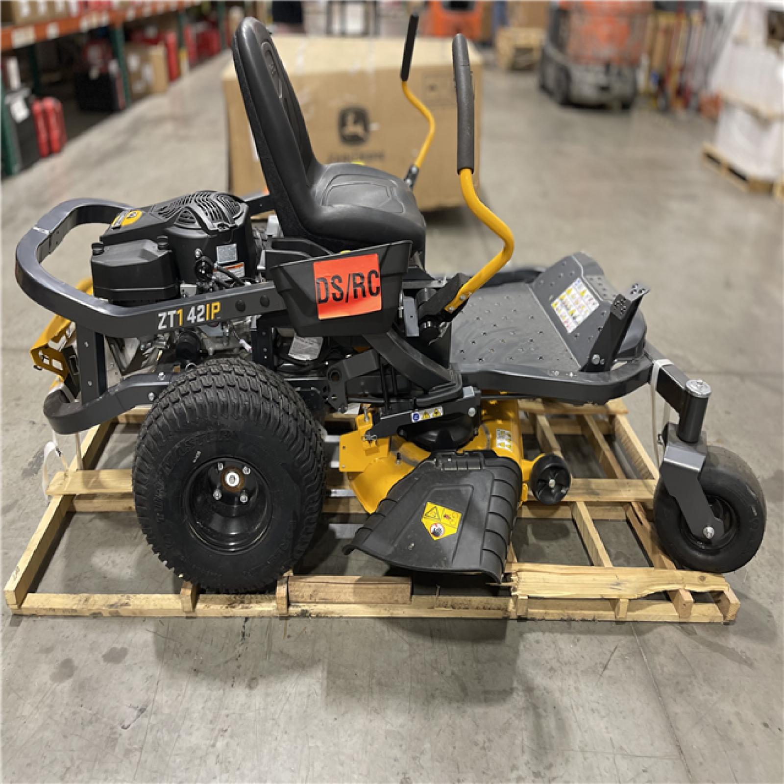 DALLAS LOCATION - Cub Cadet Ultima ZT1 42 in. 547 cc IntelliPower Engine Dual Hydrostatic Drive Gas Zero Turn Riding Lawn Mower